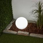 Reduzierte Weiße Moderne Lindby LED Solarleuchten aus Kunststoff 