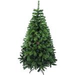 Reduzierte Dunkelgrüne 240 cm Künstliche Weihnachtsbäume matt 