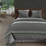 Ockerfarbene Soleil d'Ocre Bettwäsche Sets & Bettwäsche Garnituren aus Baumwolle 