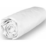 Weiße Soleil d'Ocre Spannbettlaken & Spannbetttücher aus Baumwolle 180x200 