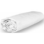 Weiße Soleil d'Ocre Spannbettlaken & Spannbetttücher aus Baumwolle 160x200 