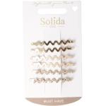Goldene Solida Haarklemmen 6-teilig 