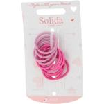 Rosa Solida Zopfhalter aus Metall 15-teilig 