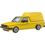 Gelbe Solido Volkswagen / VW Caddy Modellautos & Spielzeugautos aus Kunststoff 