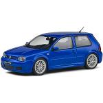 Blaue Solido Volkswagen / VW Golf Modellautos & Spielzeugautos aus Kunststoff 