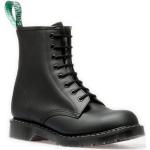 Schwarze Business Solovair Derby Schuhe aus Leder für Herren Größe 40,5 