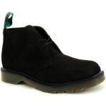 Solovair NPS Shoes Made in England 2 Eye Chukka Black Suede S003-7322BKS