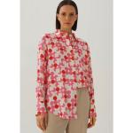 Rosa Casual Langärmelige Someday Hemdblusen mit Knopf aus Viskose für Damen Größe M 
