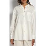 Reduzierte Weiße Unifarbene Someday Hemdblusen für Damen Größe S für den für den Sommer 