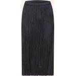 Dunkelblaue Someday Slip Skirts & Satinröcke aus Satin für Damen Größe S 