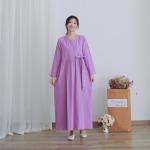 Langärmelige Maxi Herbstkleider aus Baumwolle für Damen Größe XS für den für den Herbst 