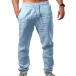 Reduzierte Blaue Loose Fit Strandhosen aus Polyester für Herren Größe 3 XL 