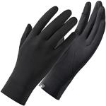 Dunkelblaue Fingerlose Handschuhe & Halbfinger-Handschuhe aus Leder für Damen Große Größen für den für den Sommer 