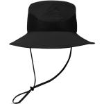 Schwarze Normani Outdoorhüte aus Polyester 61 maschinenwaschbar für Damen für den für den Sommer 