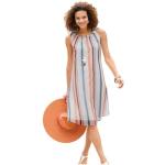 Reduzierte Casual Casual Looks Sommerkleider aus Polyester für Damen Größe XXL für den für den Sommer 