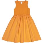 Orange Langärmelige by Green Cotton Bio Kinderlangarmkleider aus Baumwolle Größe 122 für den für den Sommer 