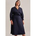 Reduzierte Dunkelblaue Seidensticker Maxi Nachhaltige Sommerkleider aus Baumwollmischung für Damen Größe XXL für den für den Sommer 