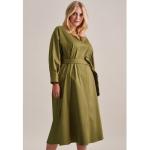 Reduzierte Grüne Seidensticker Maxi Nachhaltige Sommerkleider aus Baumwollmischung für Damen Größe XXL für den für den Sommer 