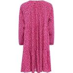 Reduzierte Pinke Zwillingsherz Sommerkleider aus Viskose für Damen für den für den Sommer 