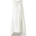 Reduzierte Weiße Comma Mini Sommerkleider aus Leinen für Damen Größe S - versandkostenfrei 