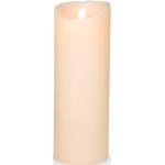 Elfenbeinfarbene 23 cm Sompex LED Kerzen mit Timer 