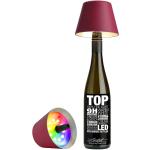 Bordeauxrote Sompex Touch Lampen aus Kunststoff Farbwechsel | RGB 