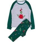Der Grinch Damenschlafanzüge & Damenpyjamas Handwäsche Größe M 2-teilig Weihnachten 