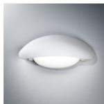 Sonderposten - Osram LED Wandleuchte Endura Style Cover Oval 11,5W/830 355lm warmweiß nicht dimmbar weiß IP44