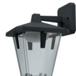 Sonderposten - Osram LED Wandleuchte Endura Style Lantern Classic Down 11,5W/830 550lm warmweiß nicht dimmbar schwarz IP44