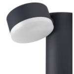 Sonderposten - Osram LED Wandleuchte Endura Style Spot Round 8W/830 440lm warmweiß nicht dimmbar dunkelgrau IP44