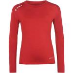 Sondico Kinder Core Baselayer Langarm Kompression Sport Funktion Shirt Rot 11-12 Yrs