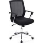 Schwarze Songmics Ergonomische Bürostühle & orthopädische Bürostühle  aus Stoff mit Armlehne Breite 0-50cm, Höhe 0-50cm, Tiefe 0-50cm 