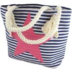 Blaue Sterne Maritime Strandtaschen & Badetaschen aus Baumwolle für Damen 