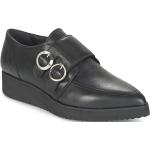 Reduzierte Schwarze Business SONIA RYKIEL Derby Schuhe aus Kalbsleder für Damen Größe 40 mit Absatzhöhe bis 3cm 