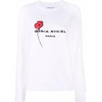 Sonia Rykiel Sweatshirt mit Mohn-Print - Weiß