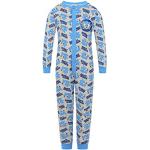 Blaue Sonic Lange Kinderschlafanzüge für Jungen Größe 116 