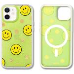Gelbe Emoji iPhone 12 Pro Hüllen mit Bildern kratzfest 