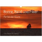 Sonne, Sand und Meer. Farben der Küste (Wandkalender 2025 DIN A3 quer),...