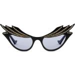 Schwarze Gucci Damensonnenbrillen aus Acetat 