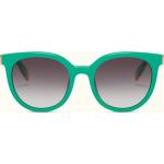 Grüne FURLA Runde Runde Sonnenbrillen für Damen 