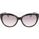 Schwarze Calvin Klein Cateye Sonnenbrillen für Damen 