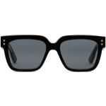 Schwarze Gucci Rechteckige Sonnenbrillen aus Acetat 
