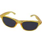 Ciffre Sonnenbrille Nerd Nerd Nerdbrille Stil Retro Vintage Unisex Brille - Gelb Transparent