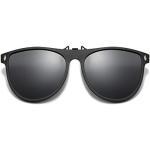 Sonnenbrillen-Clip polarisierte für Brillenträger Überzieh-Sonnenbrille mit Brillen-Etui für Herren und Damen