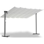 Reduzierte Silberne Leco Sonnensegel & Sonnendächer pulverbeschichtet aus Aluminium 2,5x4 