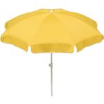 Gelbe Schneider Schirme Ibiza Runde Balkonschirme imprägniert aus Metall 