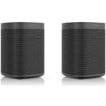 Sonos One SL Smart Speaker | 2-Raum-Set schwarz (K