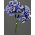 Blaue Kunstblumen aus Kunststoff 