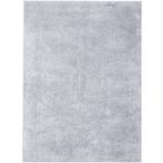 Hellblaue Rechteckige Shaggy Teppiche aus Polyester 