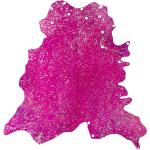 Violette Minimalistische Kuhfellteppiche aus Rindsleder 